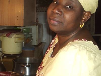 badiane diodio    en mode  cuisine 